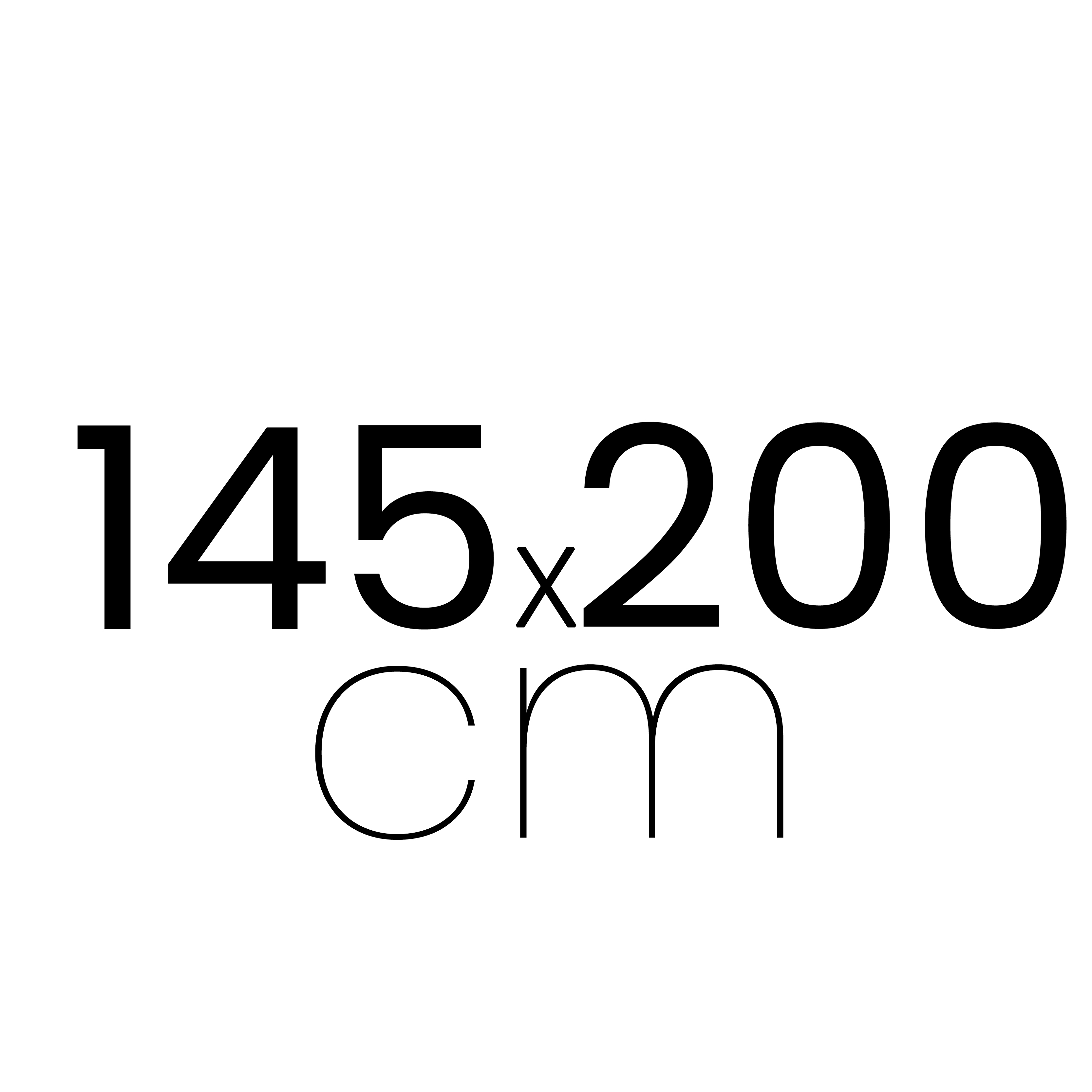 145 x 200