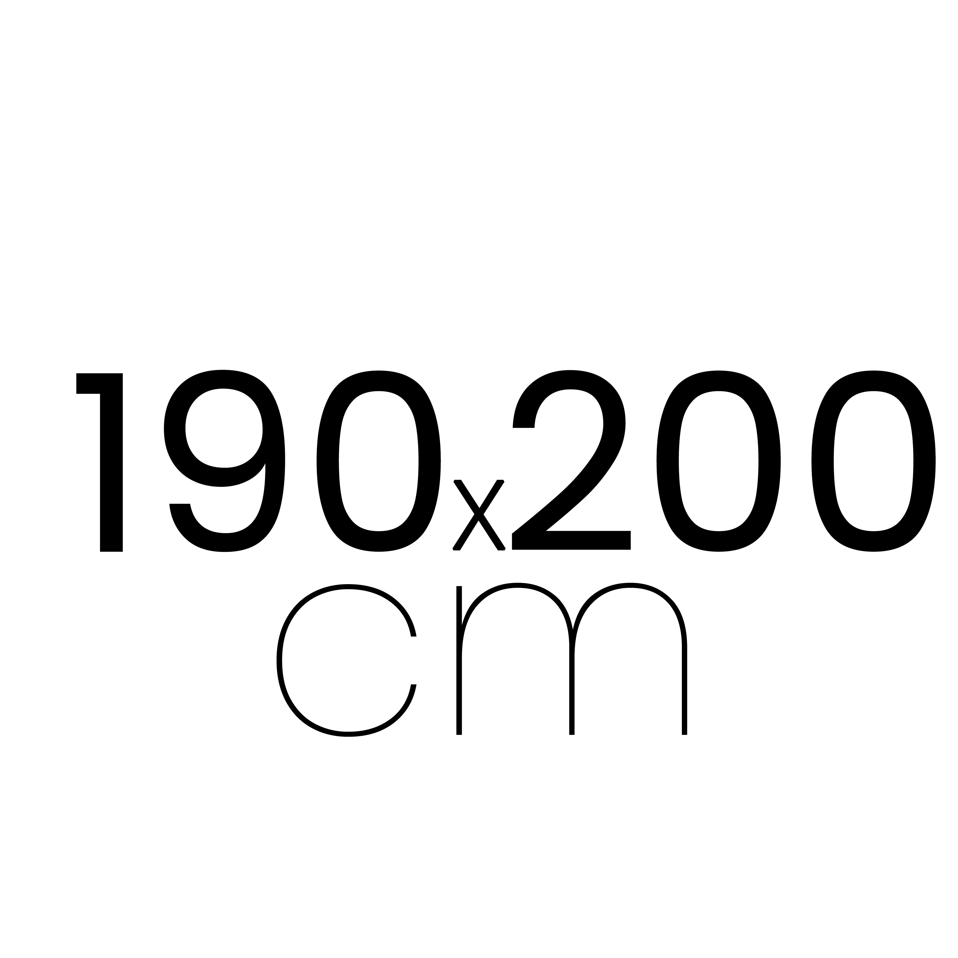 190 x 200