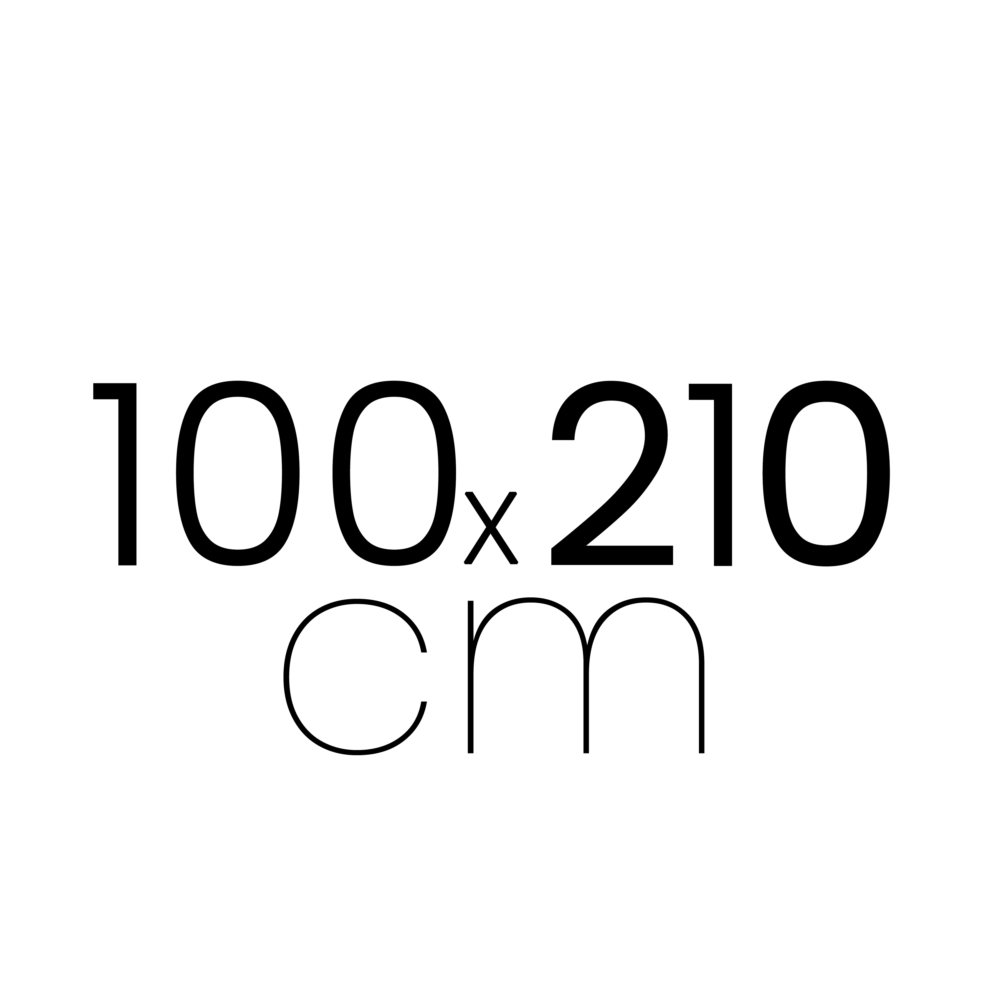 100 x 210