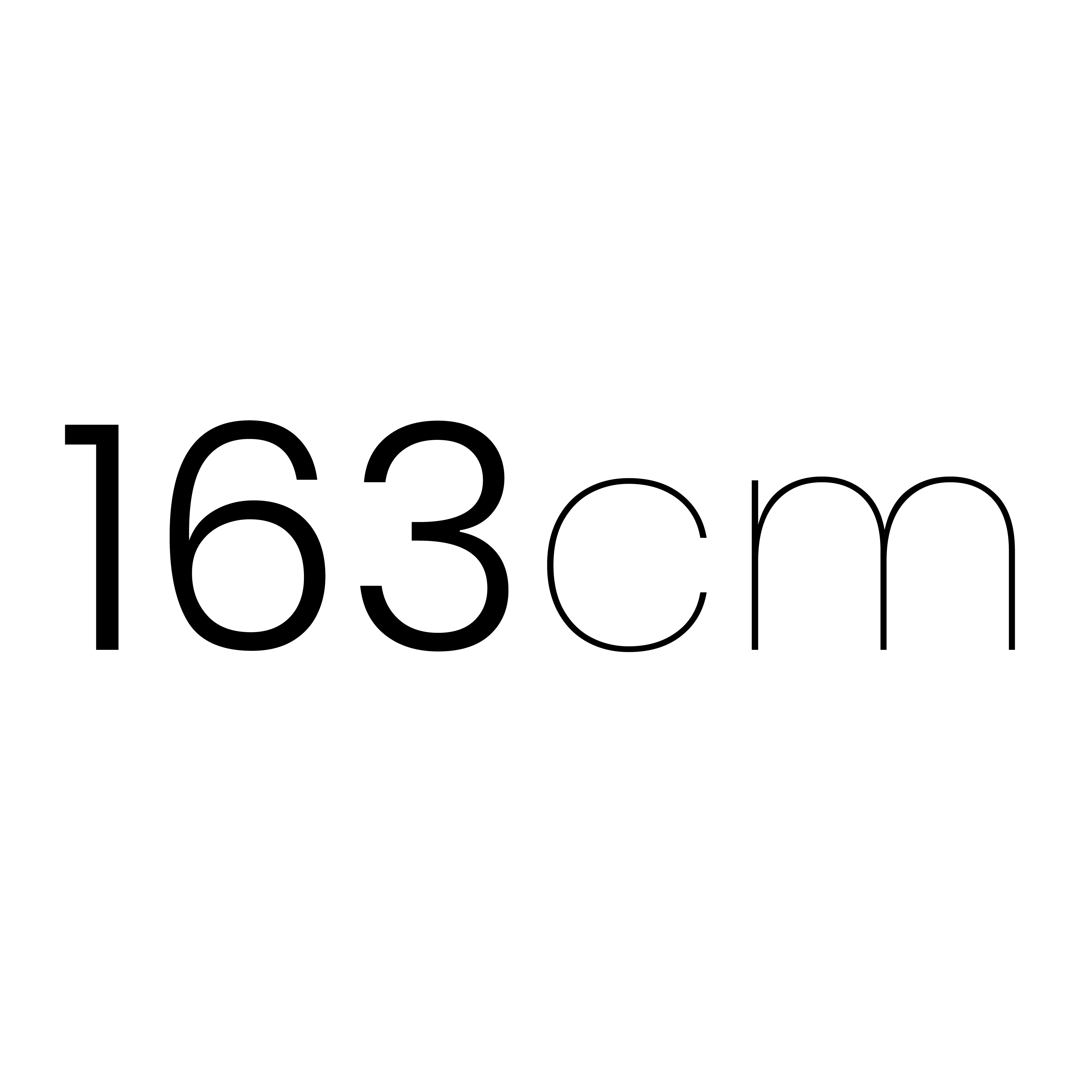 163 cm