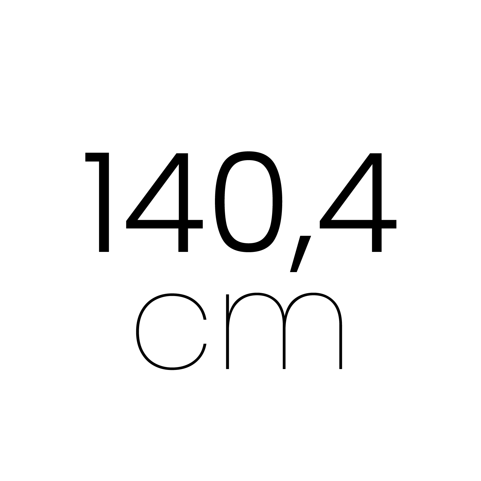 140.4 cm