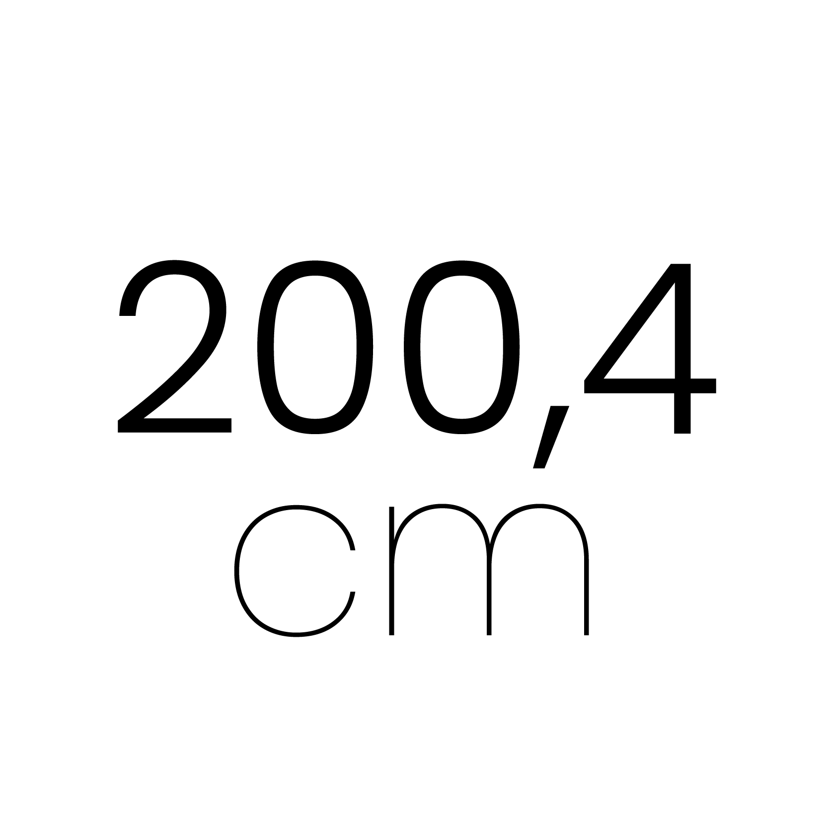 200.4 cm