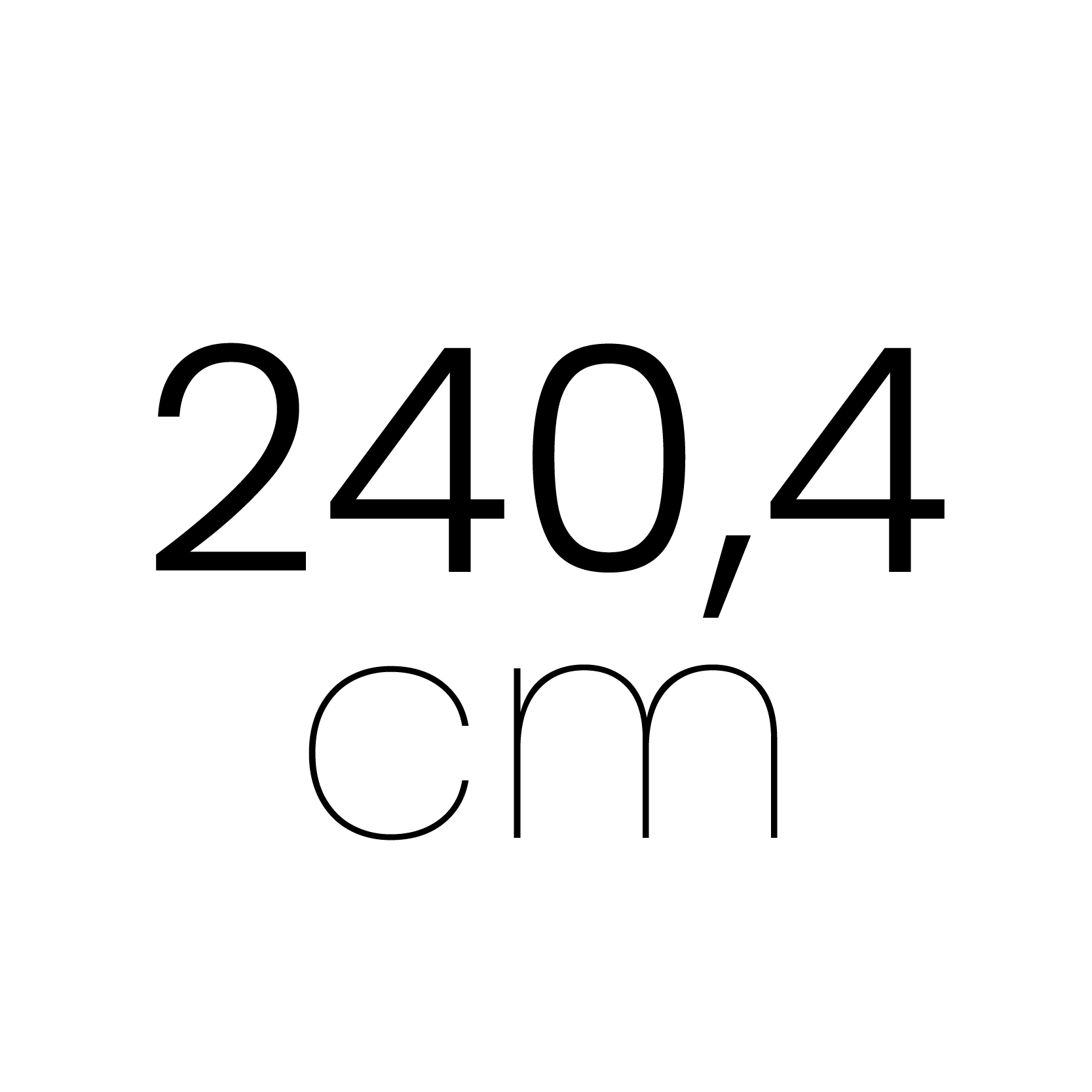 240.4 cm