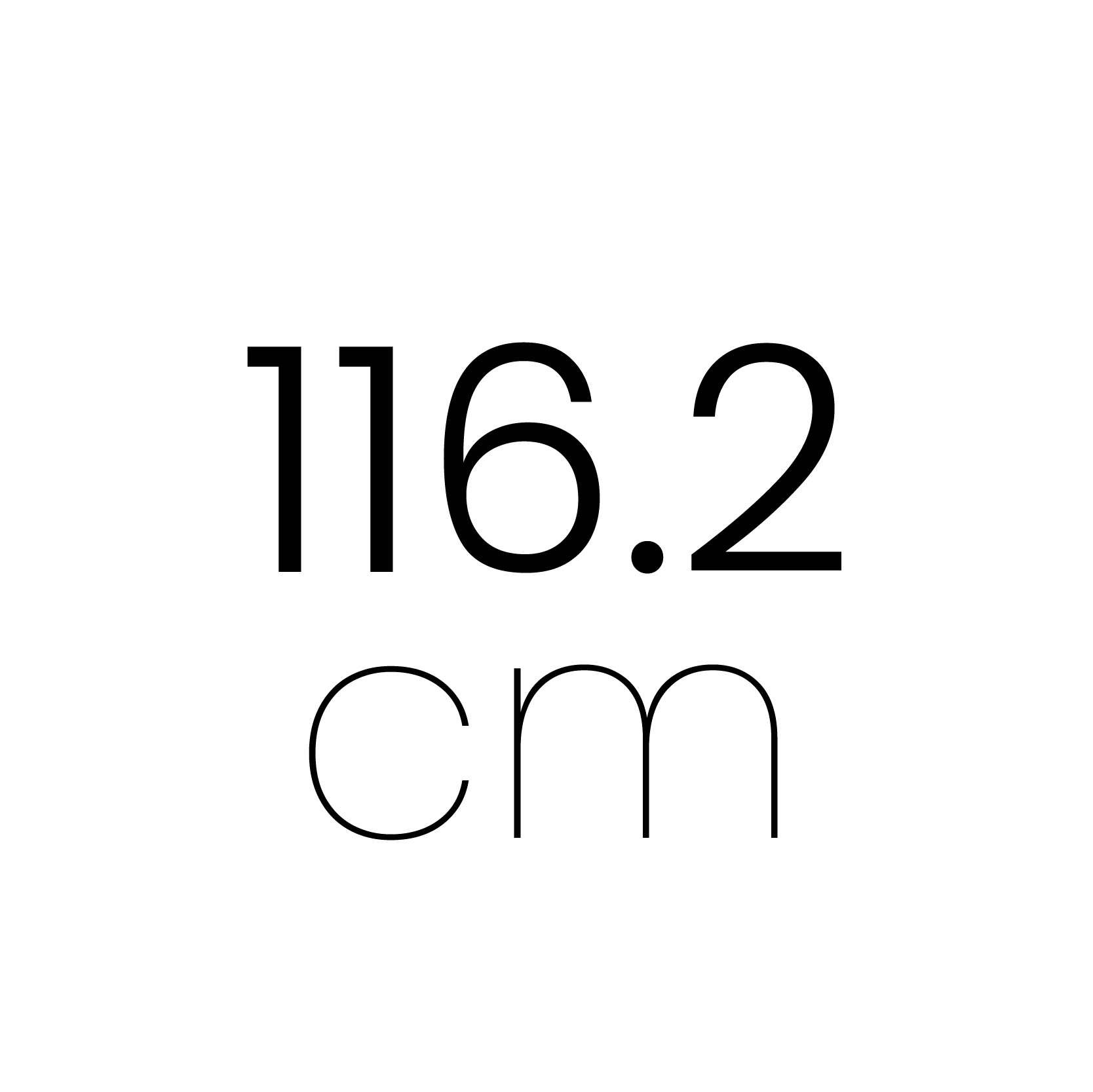 116.2 cm