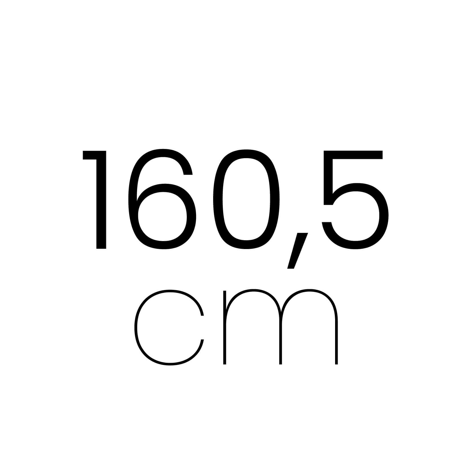160.5 cm