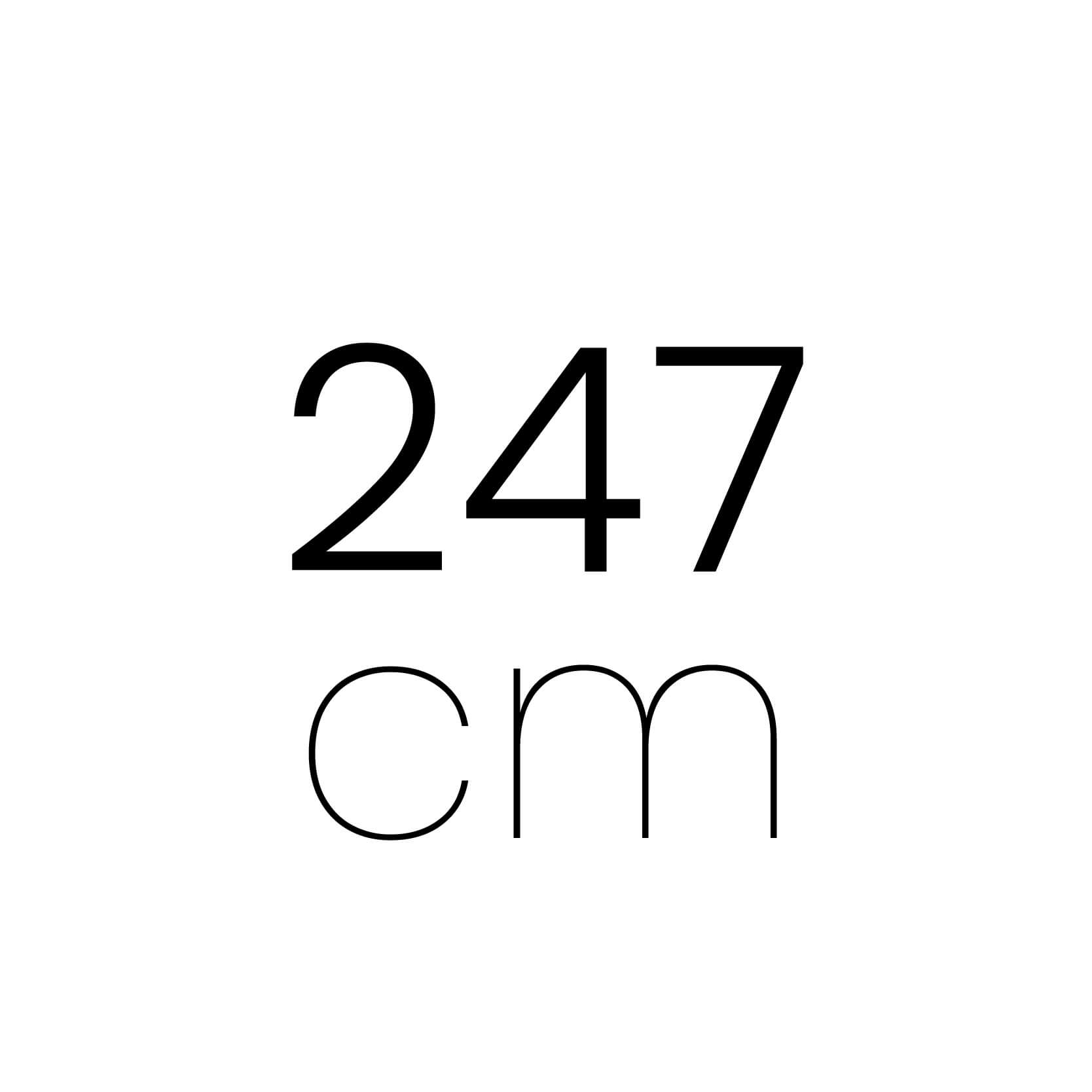 247 cm