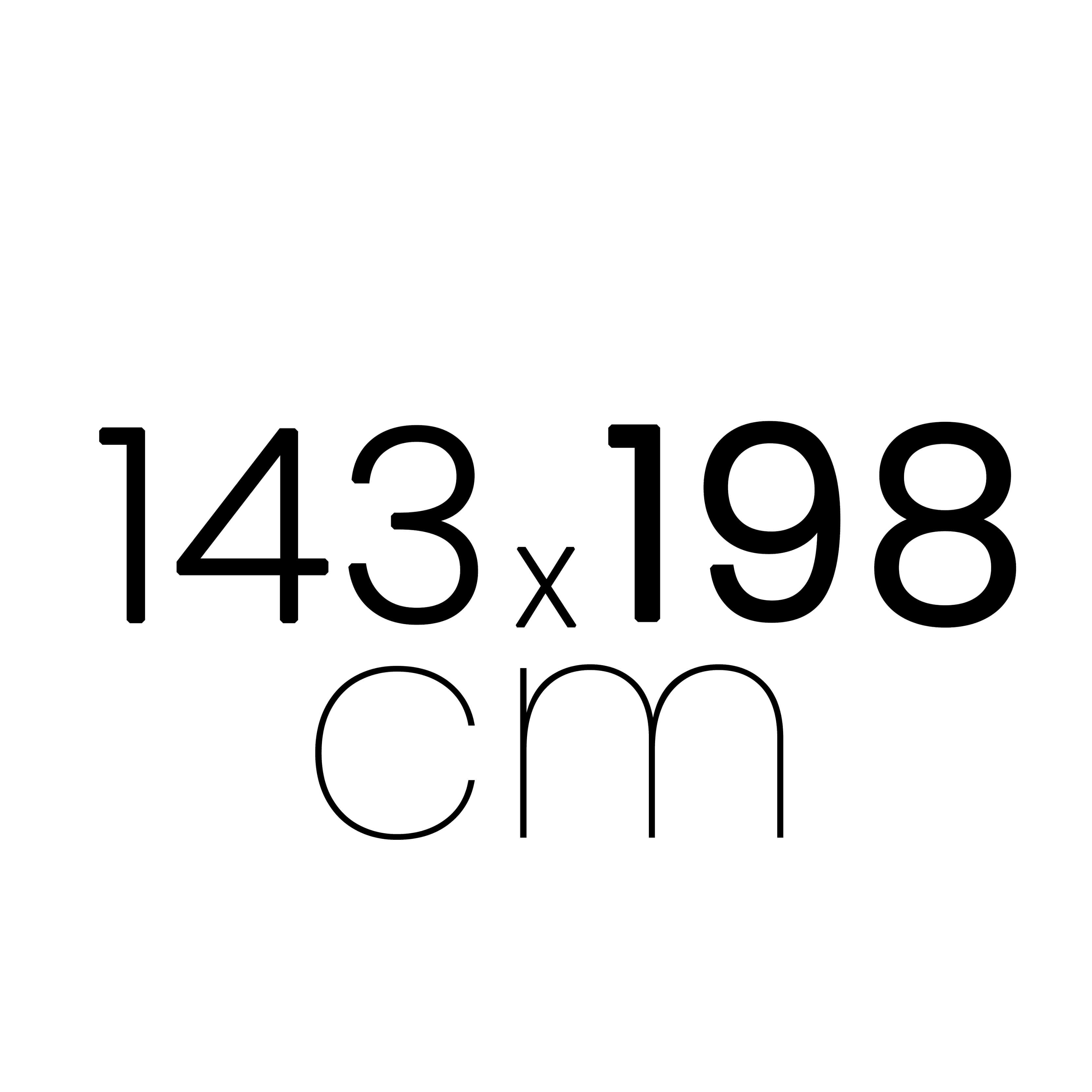 143.2 x 198 cm