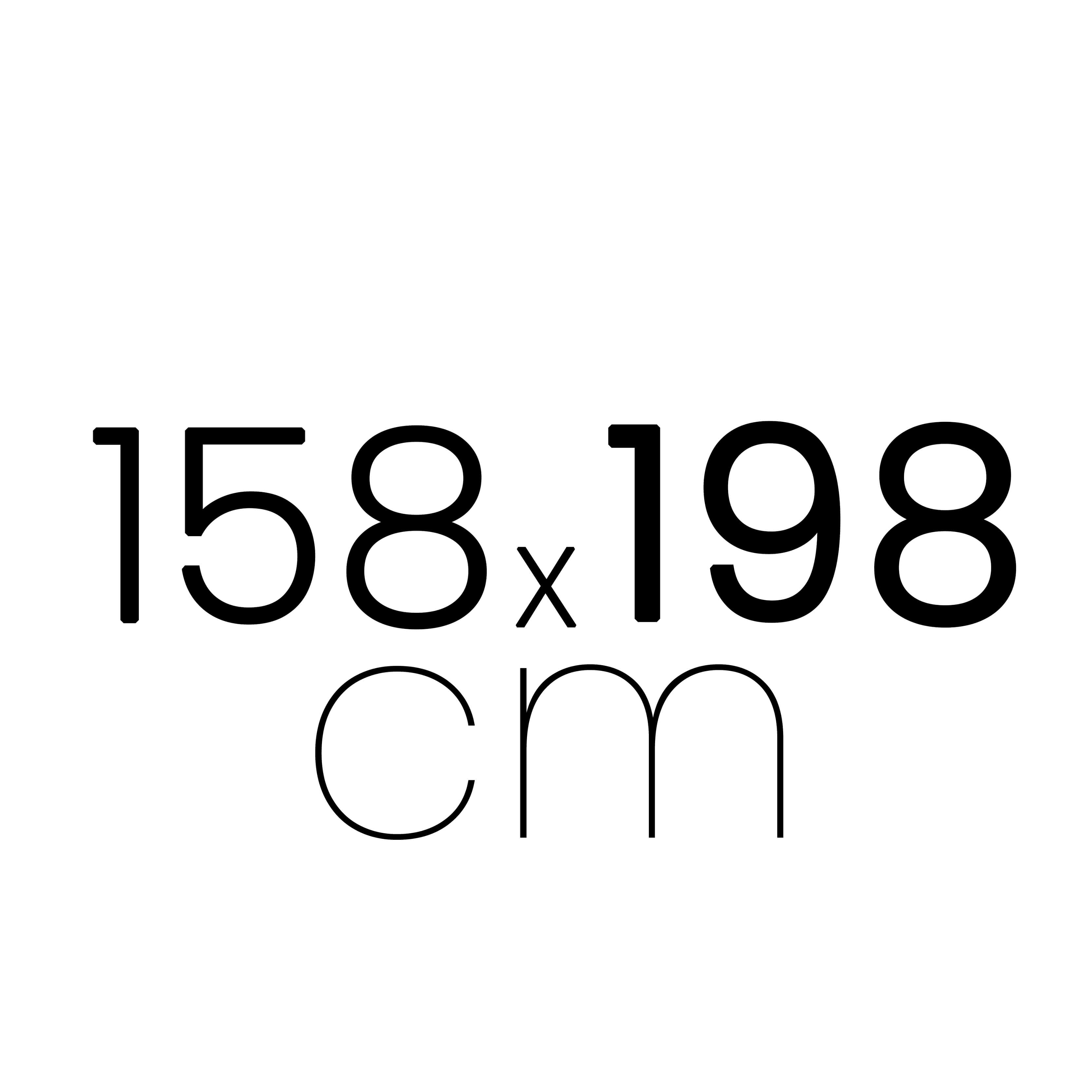 158.2 x 198 cm
