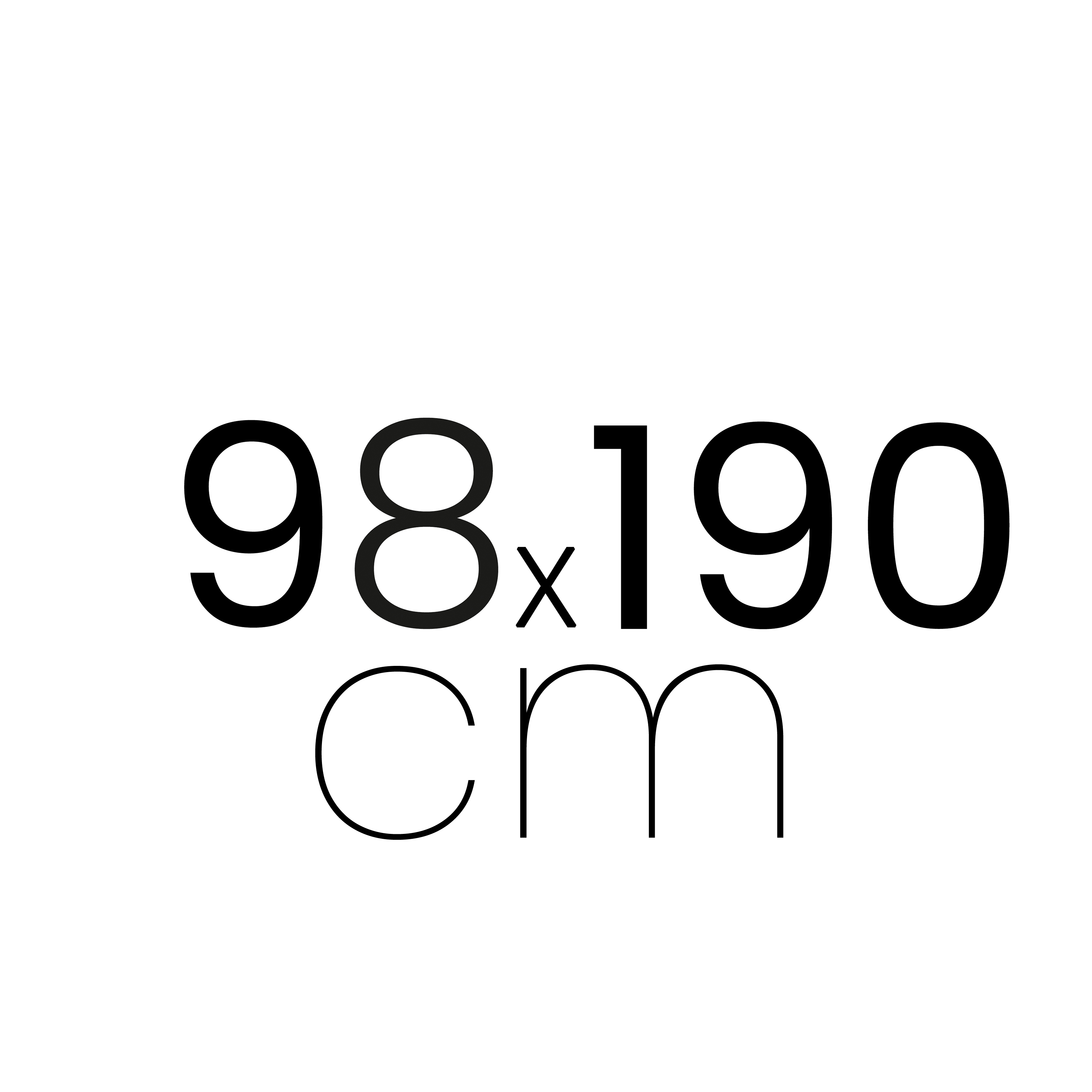 98.2 x 190 cm