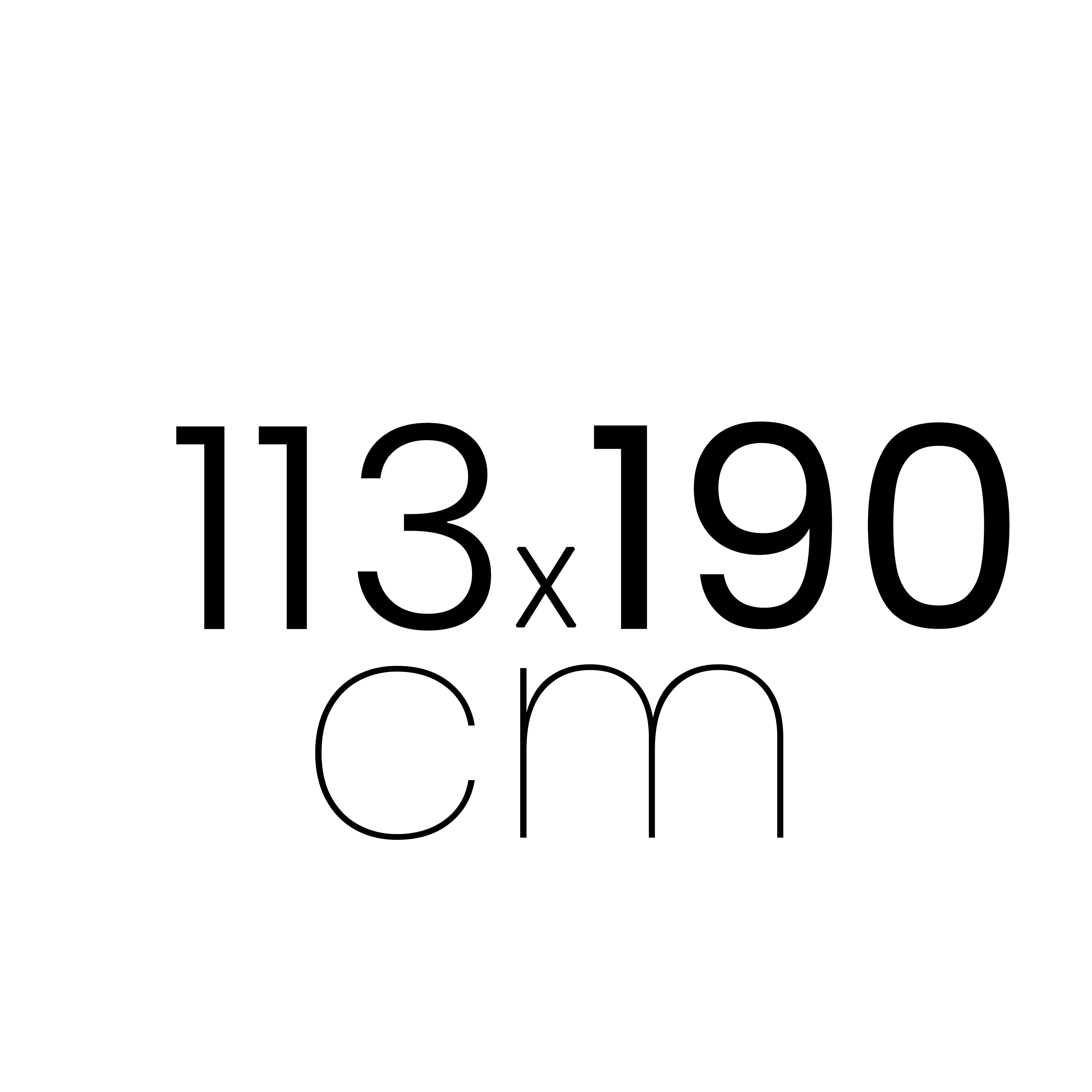 113.2 x 190 cm