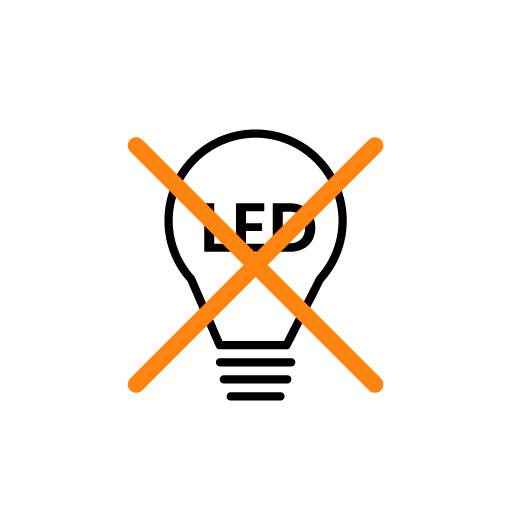 sin luces led