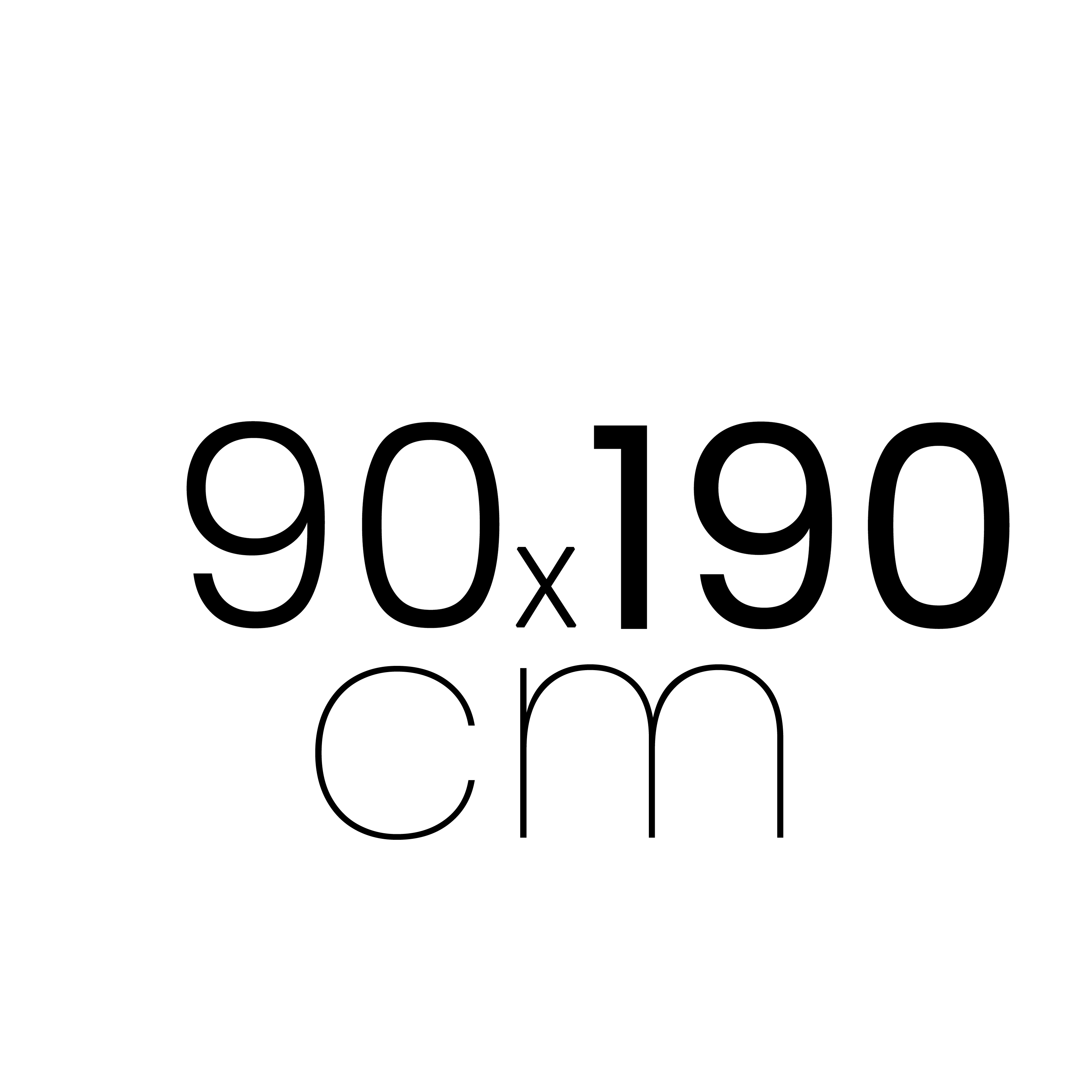 90 x 190