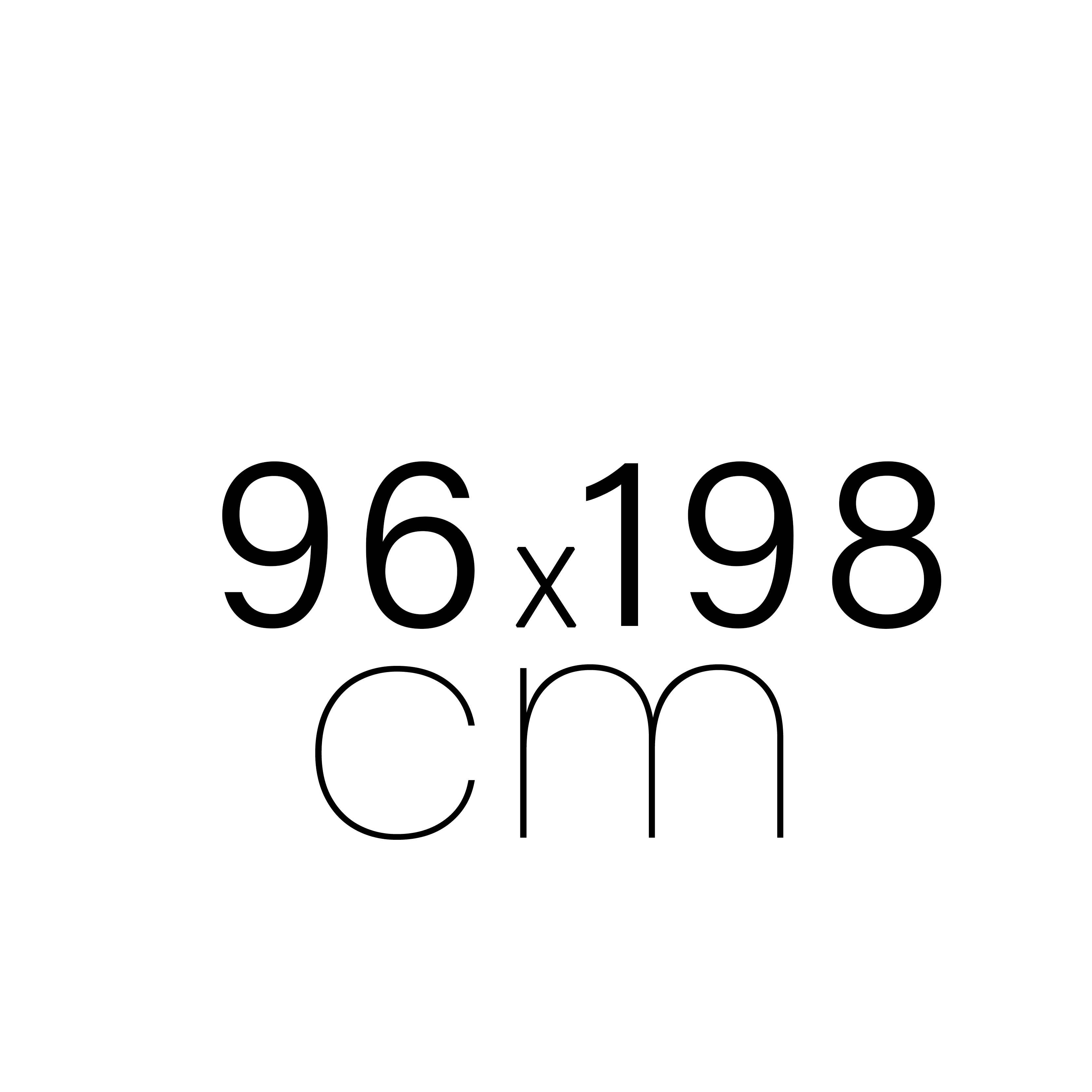 96 x 198