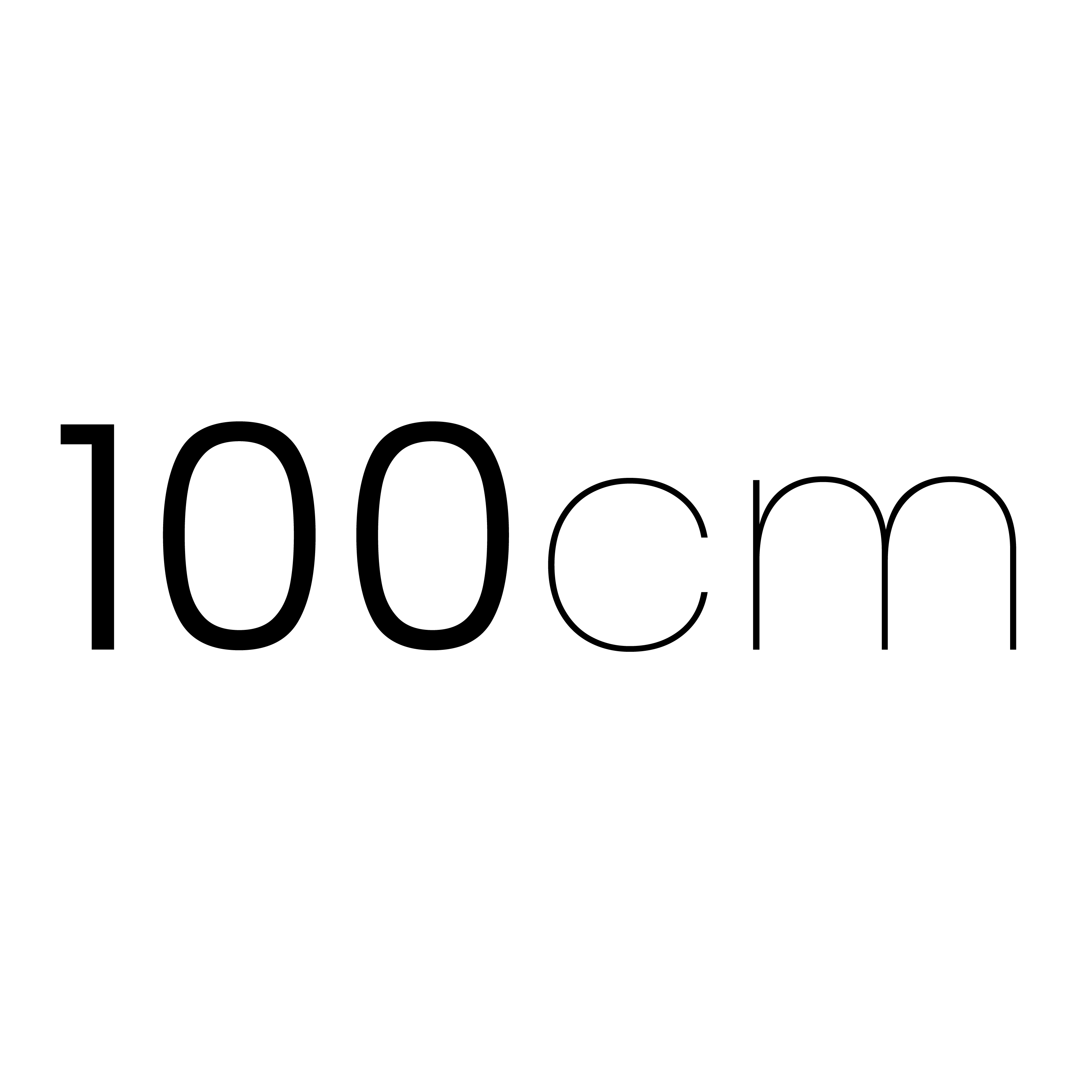 100 cm
