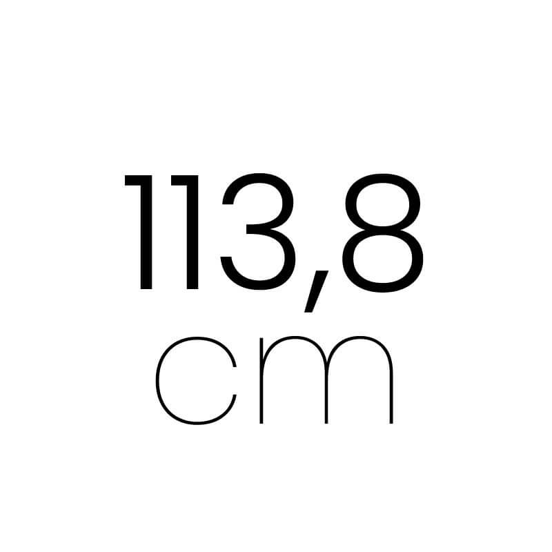 113.8 cm